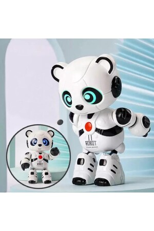 Akıllı Panda Söylediklerini Tekrar Etsinses Kayıt Edip Konuşan Şarjlı Oyuncak Robot Kaktüs Hediyelik 99160405 - 9