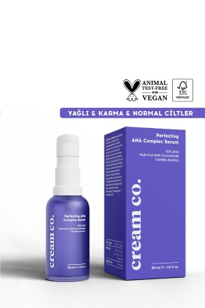 Akne & Leke Karşıtı Cilt Tonu Eşitleyici Aydınlatıcı Pürüzsüzleştirici %10 Aha-bha Vitamin C Serum - 4