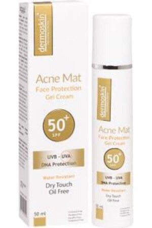 Akne Mat Gesichtsschutzgel Spf 50+ 50 ml Sonnencreme - 2