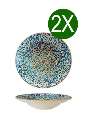 Alhambra Serisi 2'li Çukur Salata Tabağı 27 Cm Alh Grm 27 Ck A0606 - 3