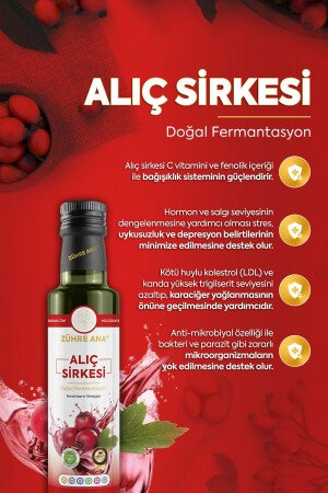 Alıç Sirkesi Doğal Fermantasyon Hawthorn Vinegar 500 Ml - 4