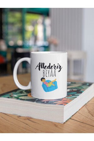 Allederiz Beya Written Trakya Fun Eylül Design Spezielles Design Bedruckte Tasse – Kaffeetasse trakya0003 - 4