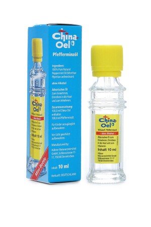 Alman Üretimi Orta Boy Orijinal Çin Yağı 10 Ml. China Oil Chiana Oel - 2