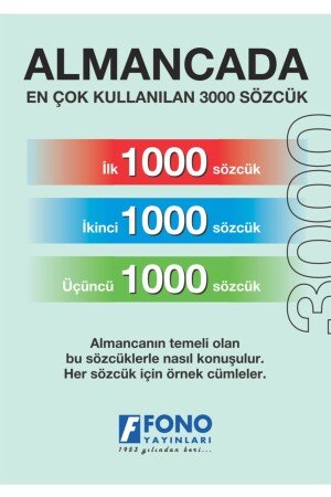 Almanca Ilk 3000 Sözcük - 1