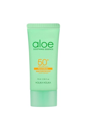 Aloe Soothing Essence Waterproof Sun Cream Spf50 - Aloe Yatıştırıcı Özlü Güneş Kremi 70ml - 1