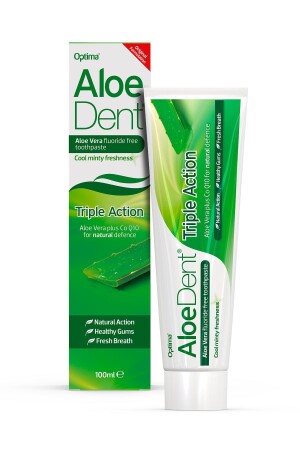 Aloevera Farkı Ile 3 Etkili Diş Macunu - Florür Ve Sls Içermeyen Doğal Beyazlık 100ml ALOE.01.PER.002 - 3