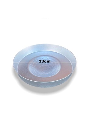 Aluminium-Tantuni-Tablett, 33 cm, Sockel 30 cm - 1