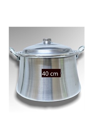 Alüminyum Arap Kazanı & Pişirme Tenceresi 20 Litre, 40cm 40kulplu - 3