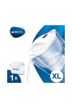 Aluna Xl Maxtra Filtreli Su Arıtmalı 3.5 Lt. Akıllı Beyaz Sürahi AB3297 - 4