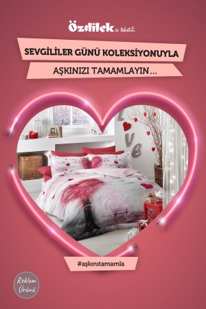 Always In Love Çift Kişilik Nevresim Takımı 8697353516504 - 2