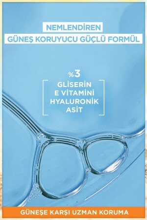 Ambre Solaire Hyaluronik Asit Kuruluk Karşıtı Günlük Güneş Koruyucu Yüz Kremi Spf50 40ml - 9