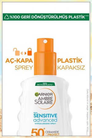 Ambre Solaire Sensitive Advanced Hipoalerjenik Güneş Koruyucu Sprey Spf50 150ml - 7