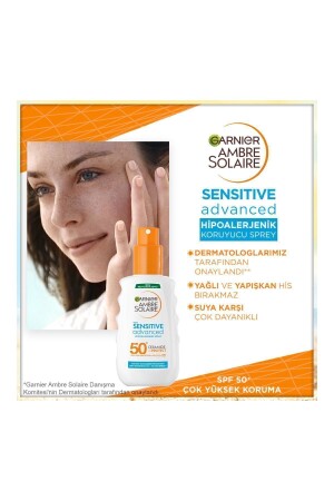 Ambre Solaire Sensitive Advanced Hipoalerjenik Güneş Koruyucu Sprey Spf50 150ml - 10