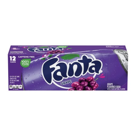 AMERICAN FANTA GRAPE 355ML - 1