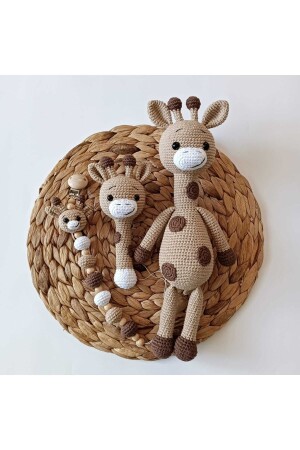 Amigurumi Braunes Giraffen-Set Us589965 - 1