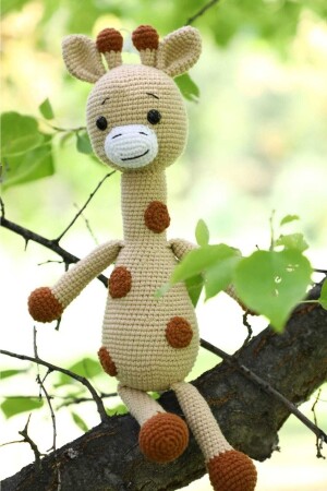 Amigurumi Sevimli Zürafa Örgü Oyuncak Zeys212 - 2