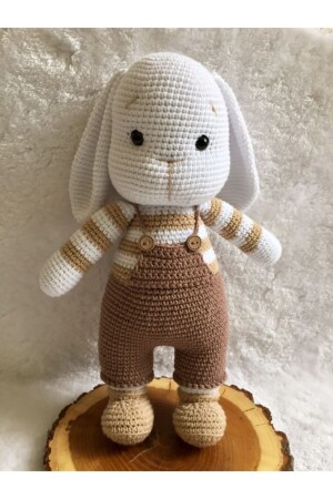 Amigurumi süßes Kaninchen im Overall TYC00354027834 - 3