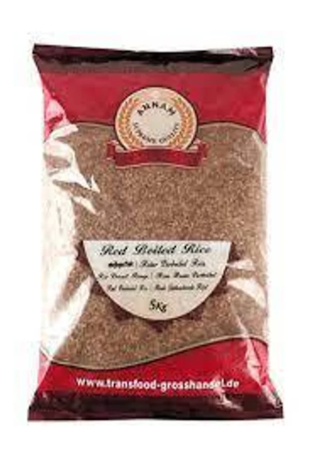 AMUTHA MATTA INDIAN RED PARBOILED RICE 5 KG - 1