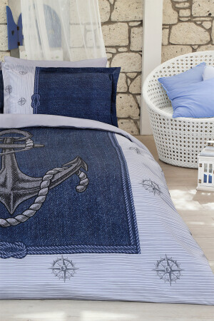 Anchor Denim Tek Kişilik Nevresim Takımı Özdilek Anchor Denim - 6