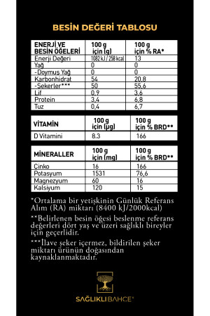 Andizli- und Nadelbaum-Johannisbrot-Extrakt (ZUSATZ MIT VITAMIN D UND ZINK) (670 GR) ANKOKBÖ-1 - 7