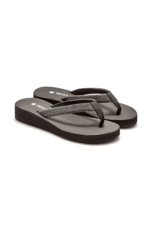 Angelina Damen Flip-Flops Schwarz 35/40 - 1