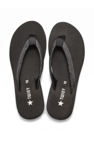 Angelina Damen Flip-Flops Schwarz 35/40 - 3