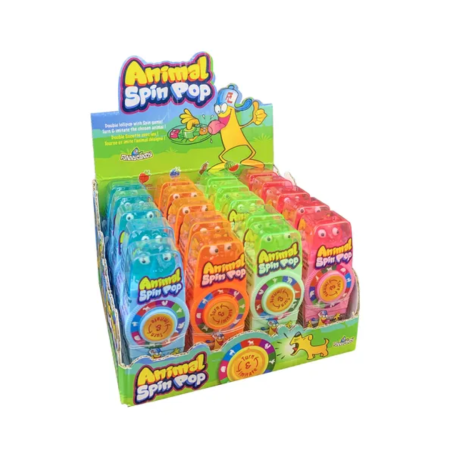 ANIMAL SPINPOP DISPLAY 12 GR - 1