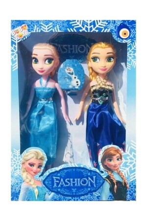 Anna ve Elsa Bebek 2'li 23 cm STM 1051 - 2