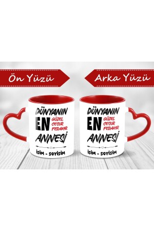 Anneye Hediye - Kişiye Özel Kupa - Dogum Gunu - Anneler Gunu K80-1 - 1