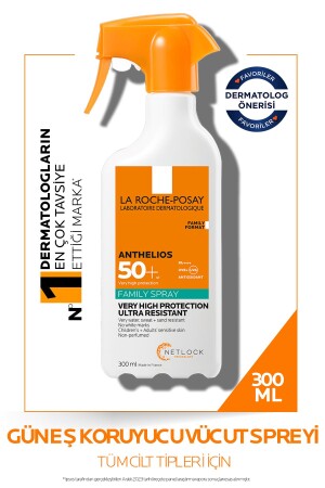 Anthelios Family Spray Spf+50 Körper-Sonnenschutz für alle Hauttypen ST02074 - 2