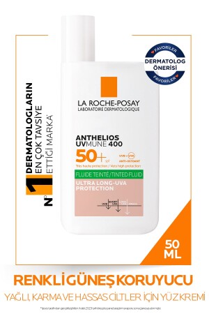 Anthelios Oil Control Fluid Farbige Gesichtssonnencreme 50 ml - 2