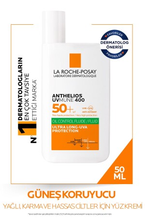 Anthelios Oil Control Fluid Spf50 50 ml - 2