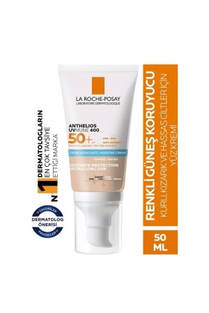 Anthelios Uvmune Spf50 Feuchtigkeitsspendender Sonnenschutz 50 ml – farbig - 2