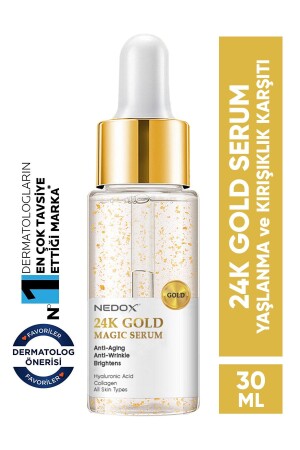 Anti-Aging und Anti-Falten Anti-Aging 24k Gold Serum 30 ml NDXGS1 - 2