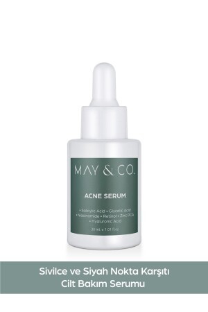 Anti-Akne-Pflegeserum (Salicylsäure+Glykolsäure+Niacinamid+Retinol) 30 ml - 1