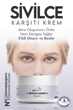 Anti-Akne- und Anti-Akne-Akne-Mitesser-Fleckenentfernungs-Gesichtscreme 50 ml - 2