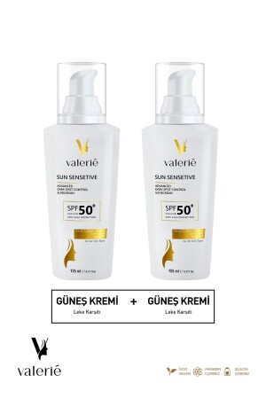 Anti-Blemish High Protection SPF50+ Gesicht und Körper Sommer- und Winter-Sonnenschutz 125 ml 2-teiliges Gelegenheitspaket Gesichts-Sonnenschutz - 3