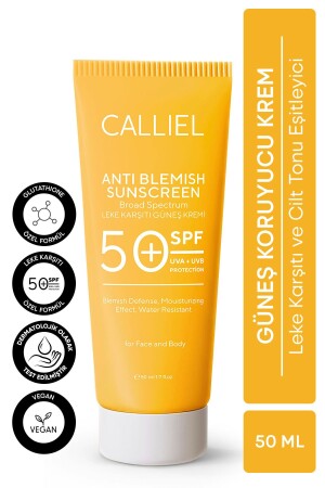 Anti-Blemish Hoher Schutz für alle Haut 50 SPF Sonnencreme mit Glutathion-Effekt 50 ml TYCDOGKT4N168924123101759 - 3