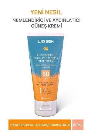 Anti-Blemish LSF 50+ Feuchtigkeitsspendender Sonnenschutz mit hohem Schutz für alle Haut 50 ml - 1