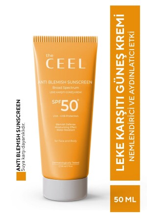 Anti-Blemish-Sonnencreme mit hohem Schutzfaktor 50+ und Glutathion-Effekt für jede Haut, 50 ml - 2