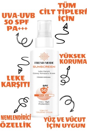 Anti-Blemish SPF 50+ Feuchtigkeitsspendende Sonnencreme mit hohem Schutz für alle Haut 100 ml 00699 - 3