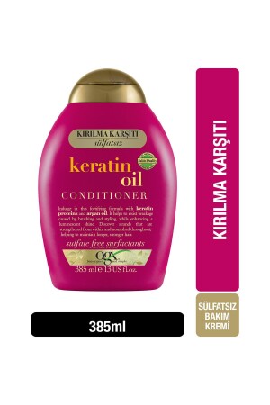 Anti-Bruch-Keratinöl-Sulfatfreie Haarpflegecreme – 385 ml - 1