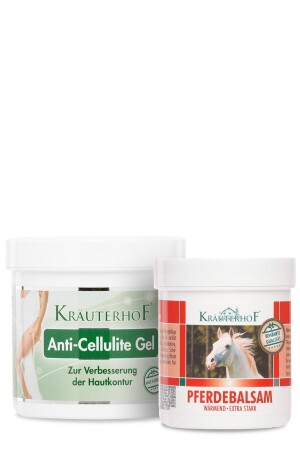 Anti-Cellulite-Gel 250 ml + wärmendes Massagegel 100 ml - 2