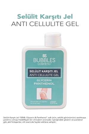 Anti-Cellulite-Gel und Dehnungsstreifen-Pflegecreme-Set, 2 x 150 ml - 4