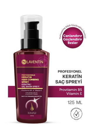 Anti-Hall-Keratin-Pflegespray für übermäßig geschädigtes Haar 125 ml - 2