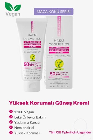 Anti-Makel-Sonnencreme mit hohem Schutz 50 ml HKGK05 - 1