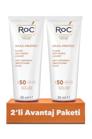 Anti-Makel-Sonnenschutz für das Gesicht Spf50+ 50 ml – 2er-Pack Advantage Pack 8681689316198 - 1