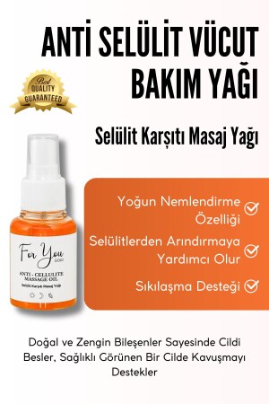 Anti Selülit Vücut Bakım Yağı – Selülit Karşıtı Masaj Yağı (antiselülit) - 2