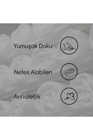 Antialerjik Tek Kişilik Nano Elyaf Yorgan TYC00252805664 - 4