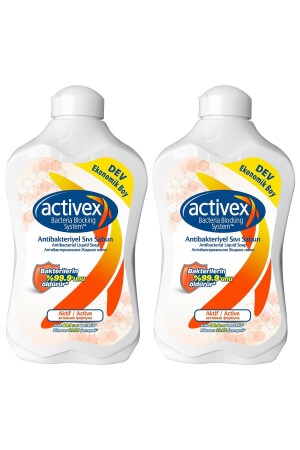 Antibakterielle Flüssigseife Active 2x1,5lt 507186-2 - 2